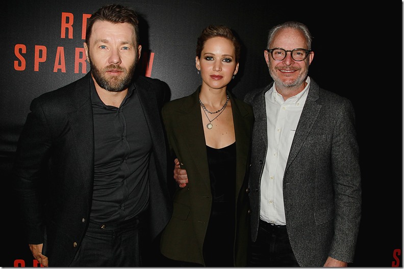 Joel Edgerton , Jennifer Lawrence and Francis Lawrence