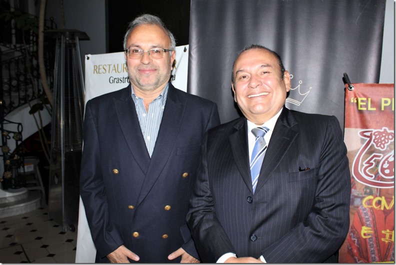 Ricardo Guiulfo y Gustavo Huaita de Cámar de Comercio